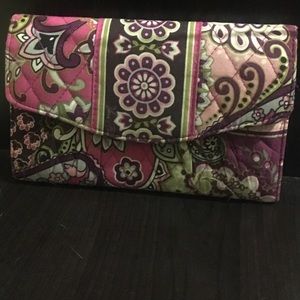 Vera Bradley trifold wallet